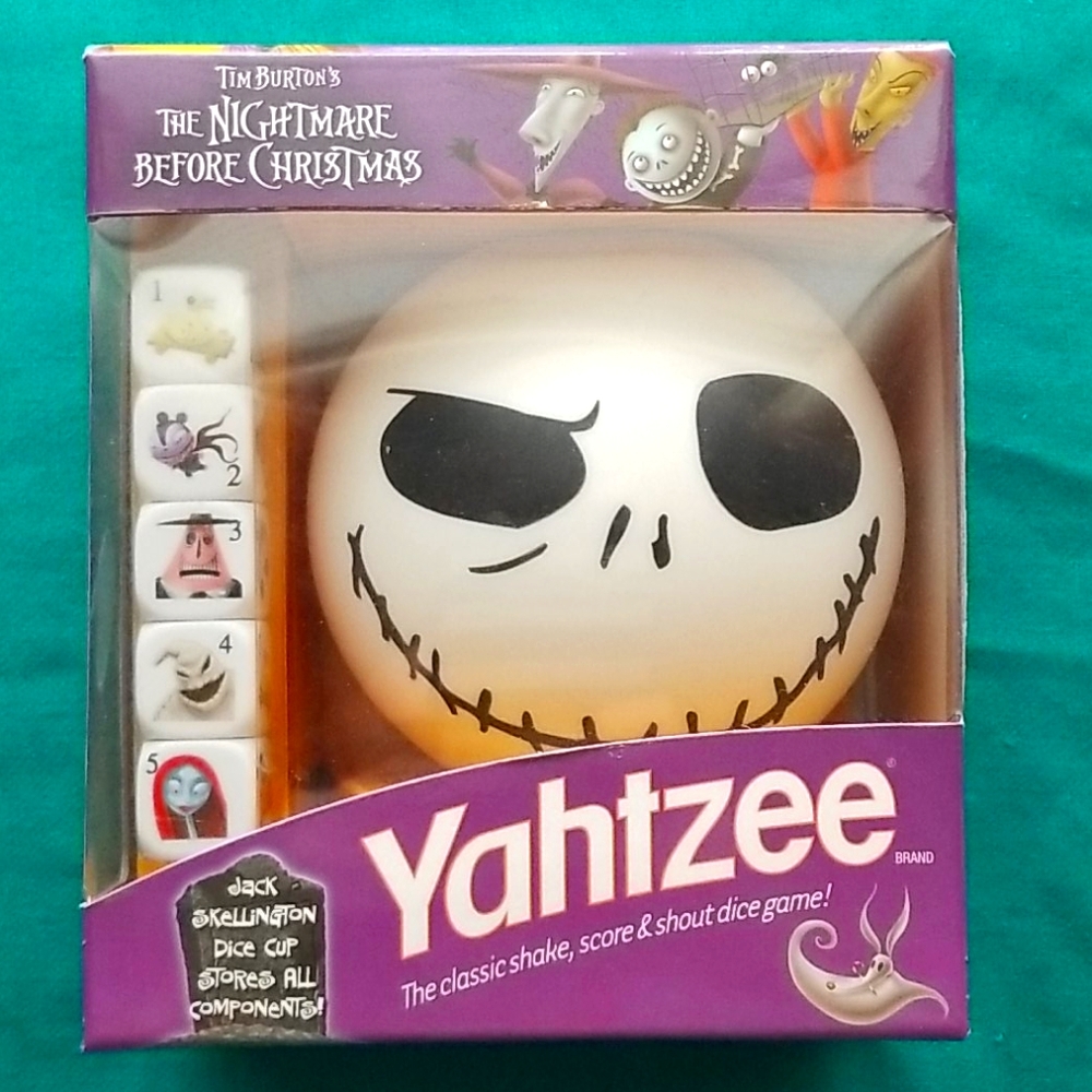 Nightmare Before Christmas Yahtzee